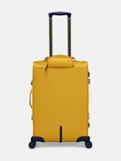 Outlet Joules Coast Antique Gold Medium 4 Wheel Soft Suitcase AntiqueGold