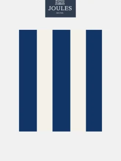 Outlet Joules Coast Blue Harborough Stripe 10M Wallpaper CoastBlue