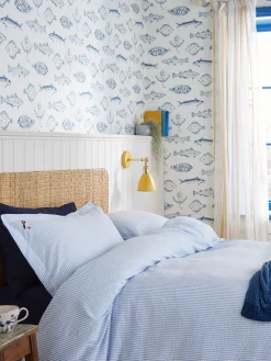 Clearance Joules Coast Blue Name The Plaice 10M Wallpaper CoastBlue