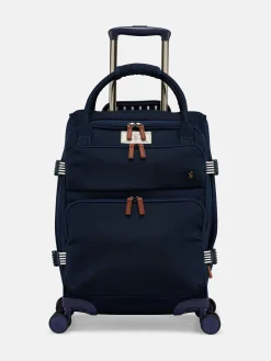 Hot Joules Coast Cabin 4 Wheel Soft Suitcase Navy