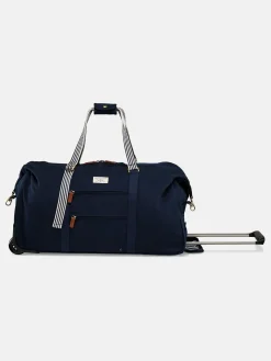 Hot Joules Coast Wheeled Duffle Suitcase Navy