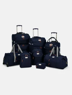 Hot Joules Coast Wheeled Duffle Suitcase Navy