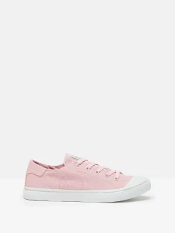 Discount Joules Coast Canvas Pumps Pink