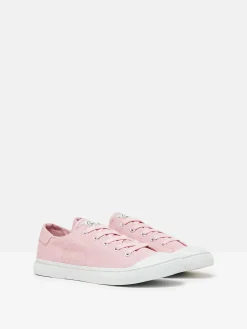 Discount Joules Coast Canvas Pumps Pink
