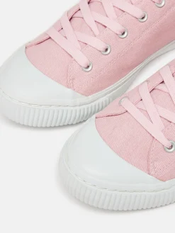 Discount Joules Coast Canvas Pumps Pink