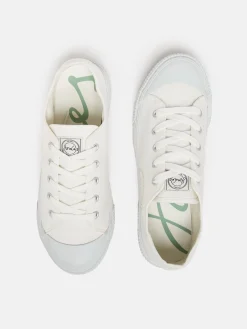 Sale Joules Coast Canvas Pumps White