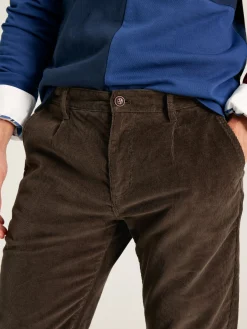 Outlet Joules Cord Straight Leg Corduroy Trousers Brown