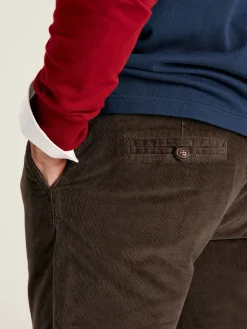 Outlet Joules Cord Straight Leg Corduroy Trousers Brown