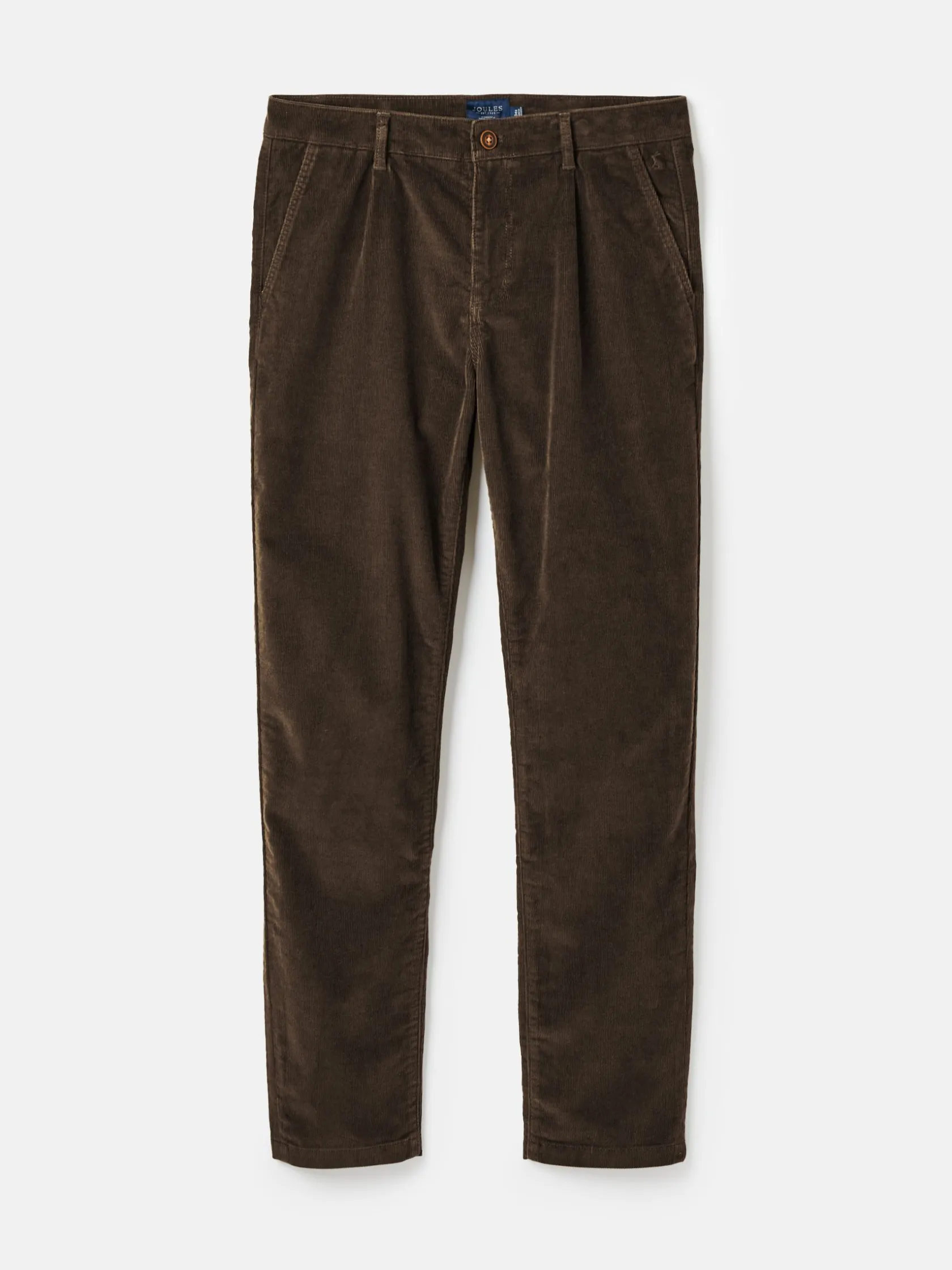 Outlet Joules Cord Straight Leg Corduroy Trousers Brown