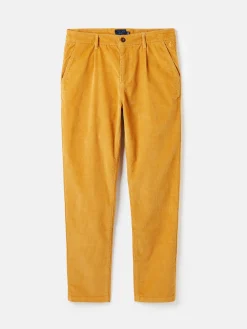 New Joules Cord Straight Leg Corduroy Trousers Yellow
