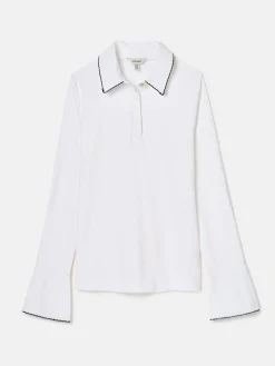 Best Joules Cordelia Long Sleeve Top White