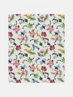 Online Joules Cambridge Painted Floral 10M Wallpaper Cream