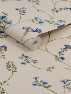 Best Joules Robey Cottage Floral 10M Wallpaper Cream