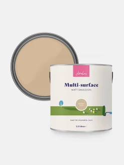 Discount Joules Crispy Leaf Natural Multi Surface Matt Emulsion CrispyLeafNatural
