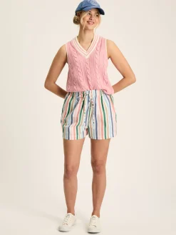 Clearance Joules Cynthia Shorts Stripe