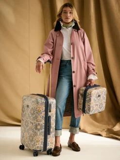 Best Joules Damask Print Hard Shell Vanity Case DamaskPrint