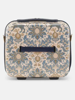 Best Joules Damask Print Hard Shell Vanity Case DamaskPrint
