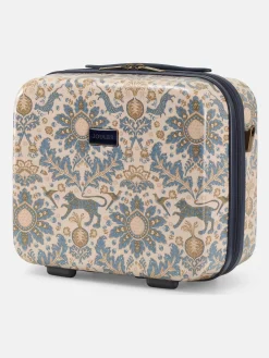 Best Joules Damask Print Hard Shell Vanity Case DamaskPrint