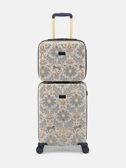 Best Joules Damask Print Hard Shell Vanity Case DamaskPrint