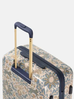 Hot Joules Damask Print Large Four Wheel Hard Shell Suitcase DamaskPrint