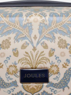 Outlet Joules Damask Print Medium Four Wheel Hard Shell Suitcase DamaskPrint