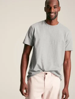 Outlet Joules Denton 3 Pack Crew Neck T-Shirts Blue/Green/Grey