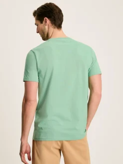 Hot Joules Denton Jersey Crew Neck T-Shirt Green