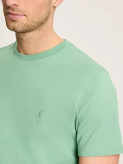 Hot Joules Denton Jersey Crew Neck T-Shirt Green