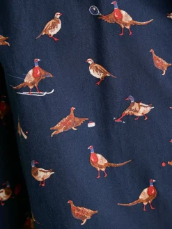 New Joules Dozer Cotton Pyjama Bottoms Navy