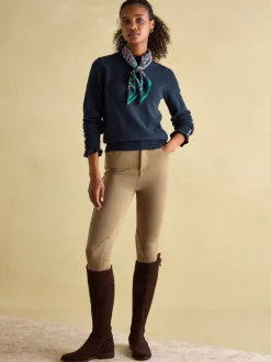 Sale Joules Edith Frill Neck Jumper Navy