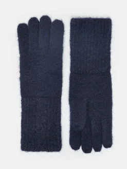 Discount Joules Effie Knitted Gloves Navy