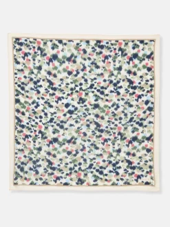 Discount Joules Elsie Multi Animal Printed Lightweight Square Scarf MultiAnimal