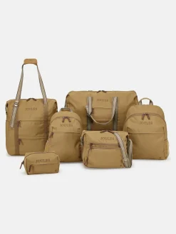 Outlet Joules Epwell Tan Brown Large Travel Backpack TanBrown