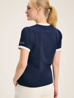 Sale Joules Erin Navy blue Short Sleeve T-Shirt Navyblue