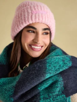 Online Joules Fenella Oversized Blanket Scarf Blue/Green