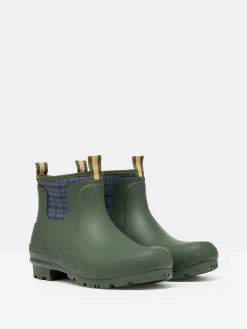 Joules Foxton Neoprene Lined Ankle Wellies Green