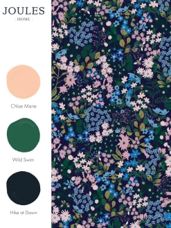 New Joules Garden Greens Gilmorton Ditsy 10M Wallpaper GardenGreens