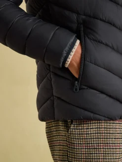 Discount Joules Garrett Showerproof Padded Jacket Black