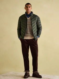 Best Joules Garrett Showerproof Padded Jacket Green