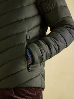 Best Joules Garrett Showerproof Padded Jacket Green