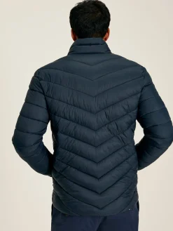 Discount Joules Garrett Navy Blue Showerproof Padded Jacket NavyBlue