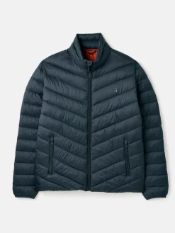 Discount Joules Garrett Navy Blue Showerproof Padded Jacket NavyBlue
