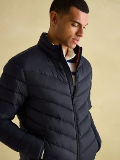 Outlet Joules Garrett Showerproof Padded Jacket Navy