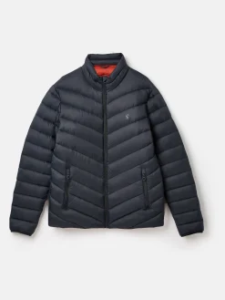 Outlet Joules Garrett Showerproof Padded Jacket Navy