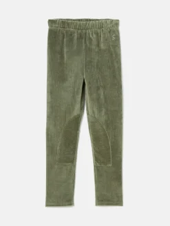 Outlet Joules Giddy Up Khaki Green Stretch Cord Legging KhakiGreen
