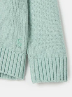 Discount Joules Girls' Cracking Intarsia Artwork Jumper Blue