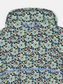 Clearance Joules Girls' Elodie Blue Ditsy Print Corduroy Shirt Dress BlueDitsyPrint