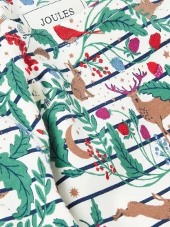 Clearance Joules Girls' Harbour Long Sleeve Top Cream