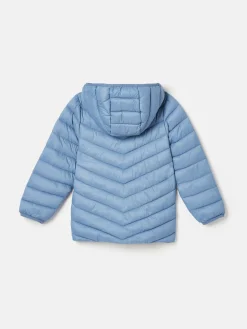 Online Joules Girls' Kinnaird Showerproof Padded Coat Blue