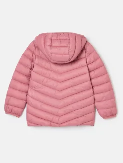 Discount Joules Girls' Kinnaird Light Pink Showerproof Padded Coat LightPink